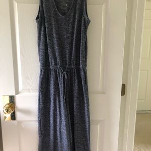 Sleeveless one piece jumpsuit